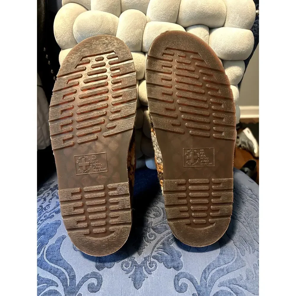 Dr Martens Isham Tan Grey Fabric Mules size 9/EU 41 - Picture 5 of 6